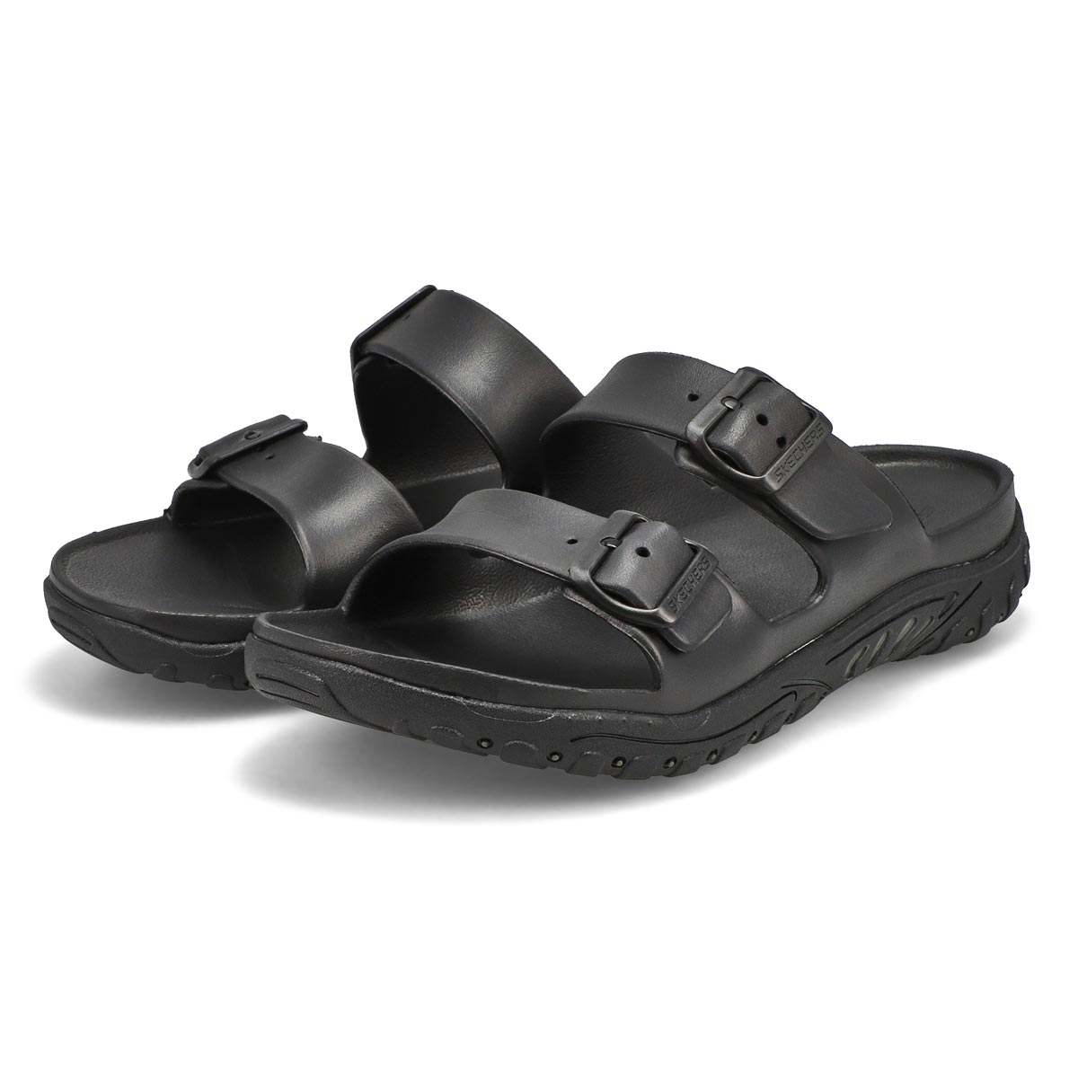 Men's Reggae Waller Slide Sandal - Black